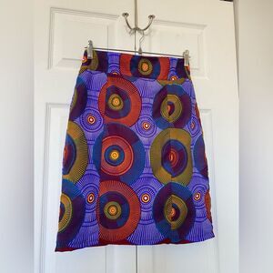 Bohemian Batik Patterned Skirt